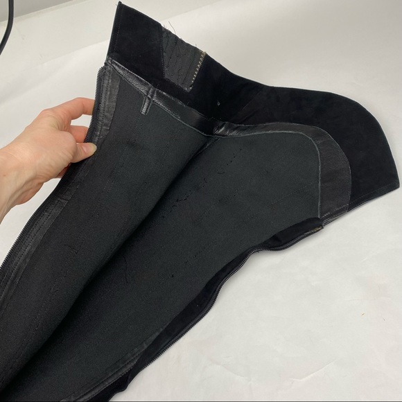 Report Signature, Style Steinway, Black, Fabric & Patent Leather, Thigh-Hi Boots - Picture 10 of 16